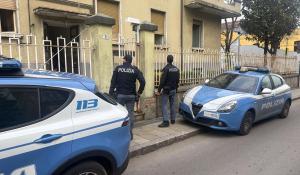 Operazione di soccorso della Polizia di Stato durante intervento dei Vigili del Fuoco per incendio in appartamento - Tutti in salvo