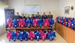 GDF Parma: visita ai piccoli ospiti di tre associazioni per un dono pasquale.