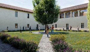 Via padre Onorio, l'ex convento si sta trasformando in studentato