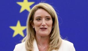 Metsola ai bimbi malati: &laquo;Non siete invisibili, l'Europa &egrave; con voi&raquo;