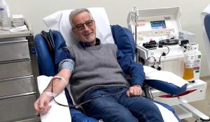 Luigi Mazzini, ultima donazione di sangue dopo 50 anni di generosit&agrave;: &egrave; la 143esima