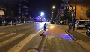 Via Montebello, investito un pedone