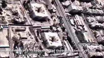 L'Idf diffonde video della distruzione del quartier generale di Khamenei a Teheran