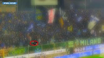 Petardo contro il portiere Audero in Cremonese-Inter, arrestato il responsabile - Video 