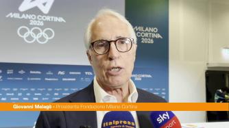 Malag&ograve; "Troppe polemiche per i Giochi? Direi in linea, non mi lamento"