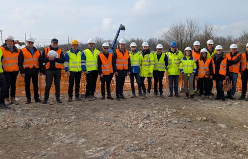 Sottopasso di via Mascagni: sopralluogo per verificare l'avanzamento dei lavori