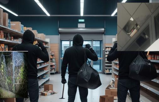 I ladri si calano dal soffitto del supermercato: furto sventato a Fidenza dall'intervento delle guardie giurate