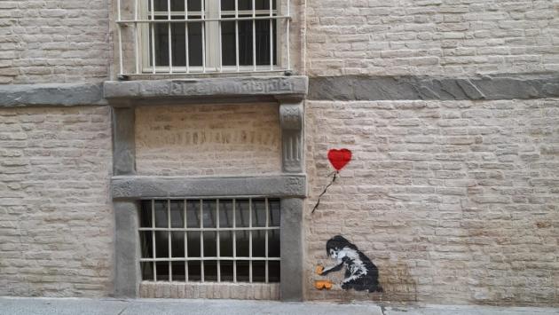 Banksy a Palazzo Tarasconi