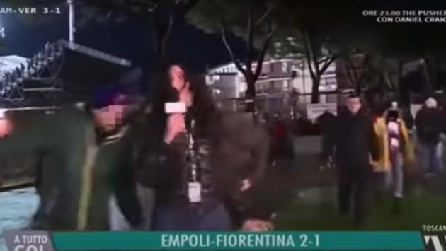 Giornalista molestata: Daspo di tre anni per il tifoso