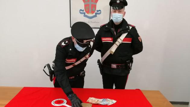 Arrestato pusher
