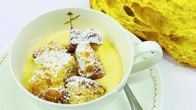 Zuppetta di panettone Per non sprecare nulla