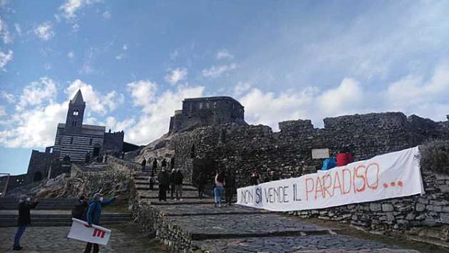 'Non vendete paradiso', rivolta per oliveto Portovenere