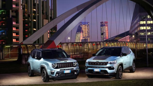 Jeep, nuove versioni ibride per Renegade e Compass