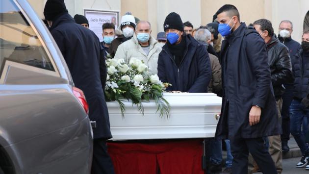 A Langhirano i funerali di Martina