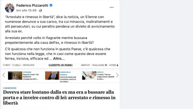 Ha il divieto ma molesta ancora la ex, il sindaco è "indignato", il giudice  spiega il perchè: "Anomalia legale"