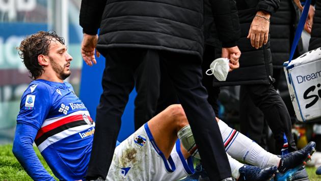 Lesione al crociato: campionato finito per Gabbiadini