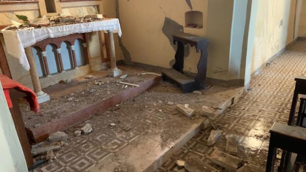 «Svuotata» la chiesa  