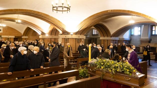 Al Sacro Cuore l'ultimo saluto a Roberto Campari