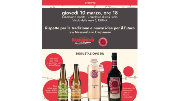 COMUNICATO STAMPA - È Primavera AGP: due mesi di iniziative a cura dell’Associazione Gastronomi Professionisti al Laboratorio Aperto del Complesso di San Paolo a Parma