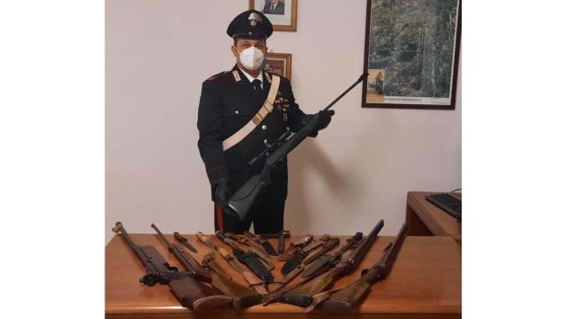 Carabinieri: arresti e denunce per armi e ricettazione