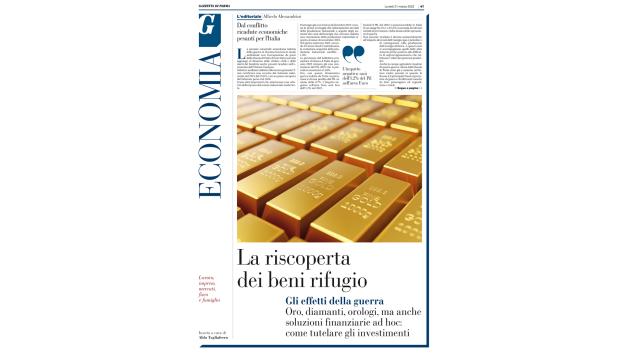 Con la guerra si riscoprono i beni rifugio