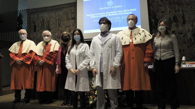  Aperto l’anno accademico del corso in “Medicine and Surgery” dell’Università di Parma