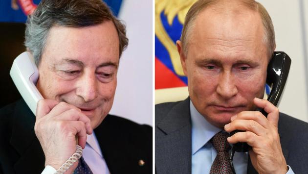 Draghi - Putin