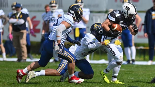 I neopromossi Vipers battono i campionio d'italia Panthers 24-21