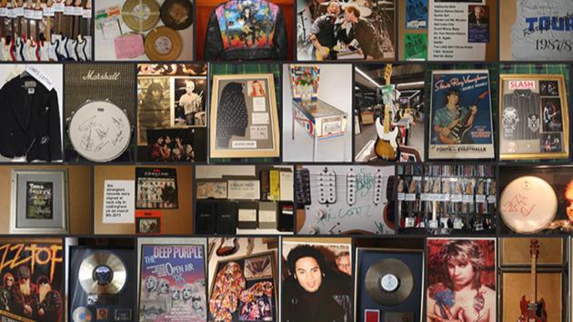 Hendrix & co, trofei e cimeli nella casa del rock