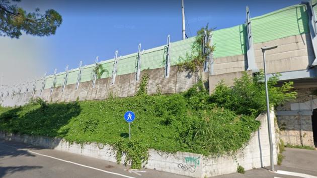 Barriere antirumore sulle linee ferroviarie Milano-Bologna e Parma-Brescia.