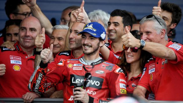 Festa Ducati: a Jerez vince Bagnaia