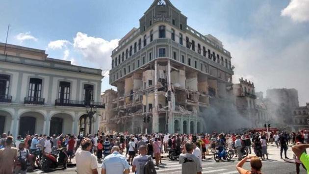 Cuba: forte esplosione in un hotel in restauro a L'Avana: almeno 8 morti e più di 30  feriti