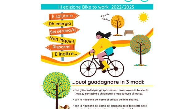 Terza edizione per “Bike To Work”, vai al lavoro in bicicletta e ottieni contributi
