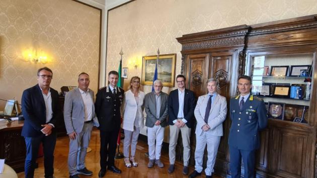 Primo comitato provinciale per l’ordine e la sicurezza pubblica per il neo sindaco Michele Guerra