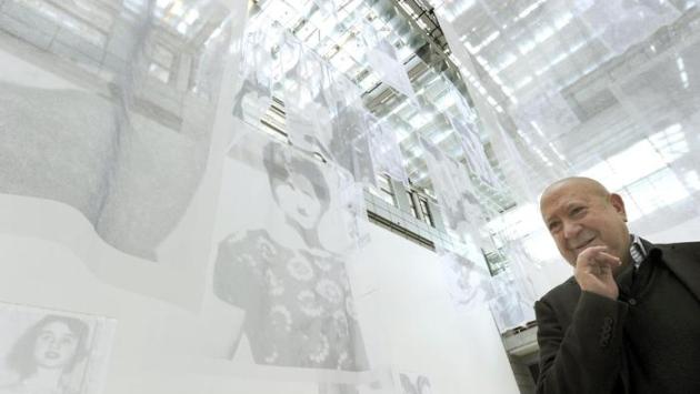 L'artista Christian Boltanski 