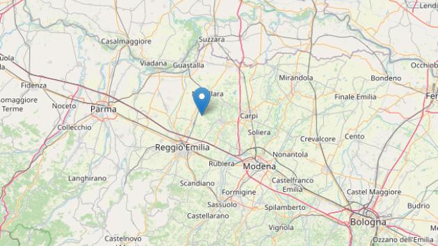 Bagnolo  in Piano: due scosse di terremoto. L'ultima era 3.2 di magnitudo