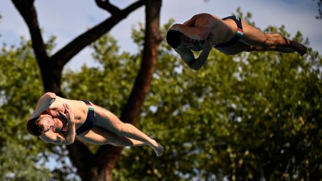 Europei di nuoto: tuffi, la coppia Marsaglia-Tocci argento nei 3m sincro 
