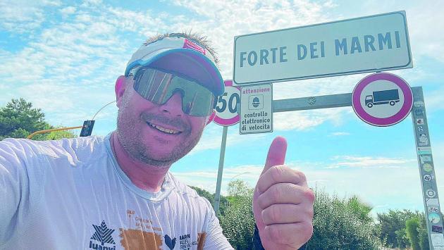 Il giorno più lungo di Walter Perotti: 100 miglia di corsa