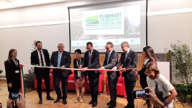 Flormart: il ministro Patuanelli ha inaugurato la nuova edizione curata da Fiere di Parma 
