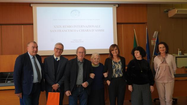 Il Premio Internazionale “San Francesco e Chiara d’Assisi” all’Istituto Alcide Cervi