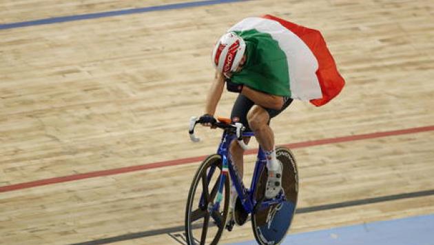  Ciclismo: Mondiali pista; Viviani oro gara Eliminazione 