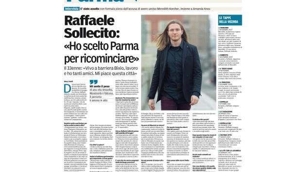 Sollecito a Parma nel 2017