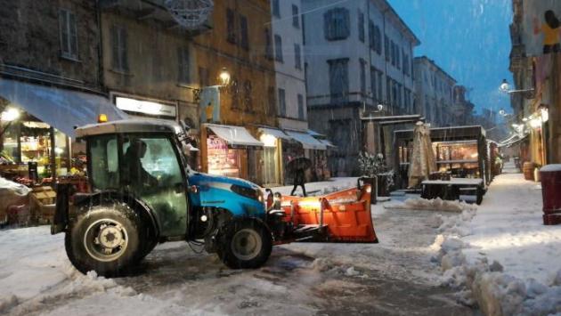 Il Piano neve del Comune   