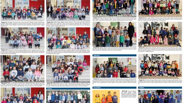 Tornano le fotografie dei bambini della prima elementare