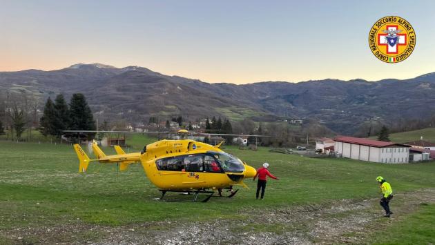 Boscaiolo si ferisce ad una gamba a Palanzano: è intervenuto l'elisoccorso. Ora è ricoverato al Maggiore