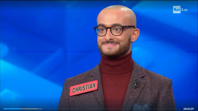 Il sorbolese Christian Marchi questa sera  all'Eredità