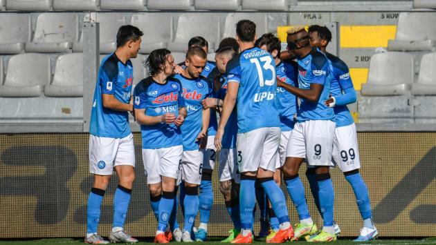 Serie A: Il Napoli  s'impone sullo Spezia con un secco 3-0
