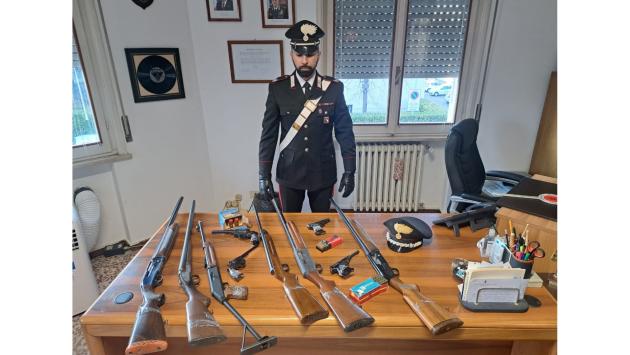 Controlli sulla detenzione di armi  e munizioni