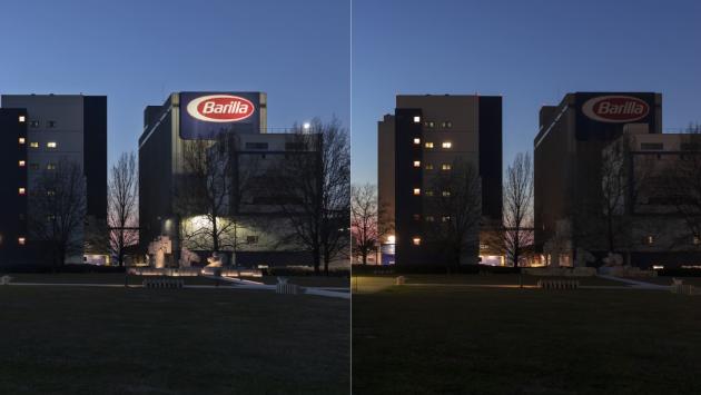 Giornata del risparmio energetico, Barilla spegne le luci di un silos a Pedrignano