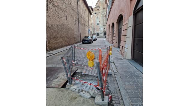 Cantieri dimenticati dietro il Duomo di Parma
